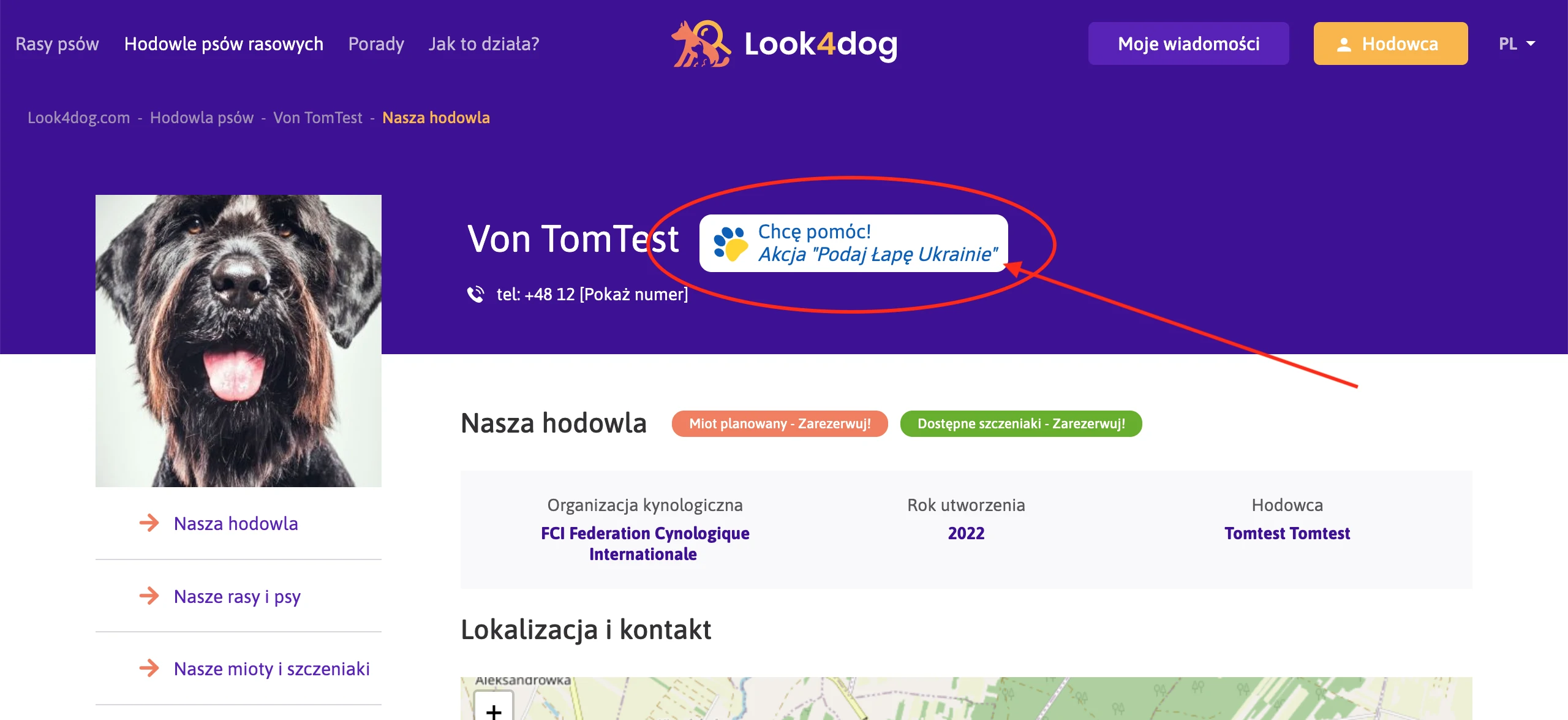 Akcja „Podaj Łapę Ukrainie”